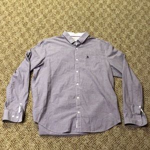 Original Penguin Plaid Button Up